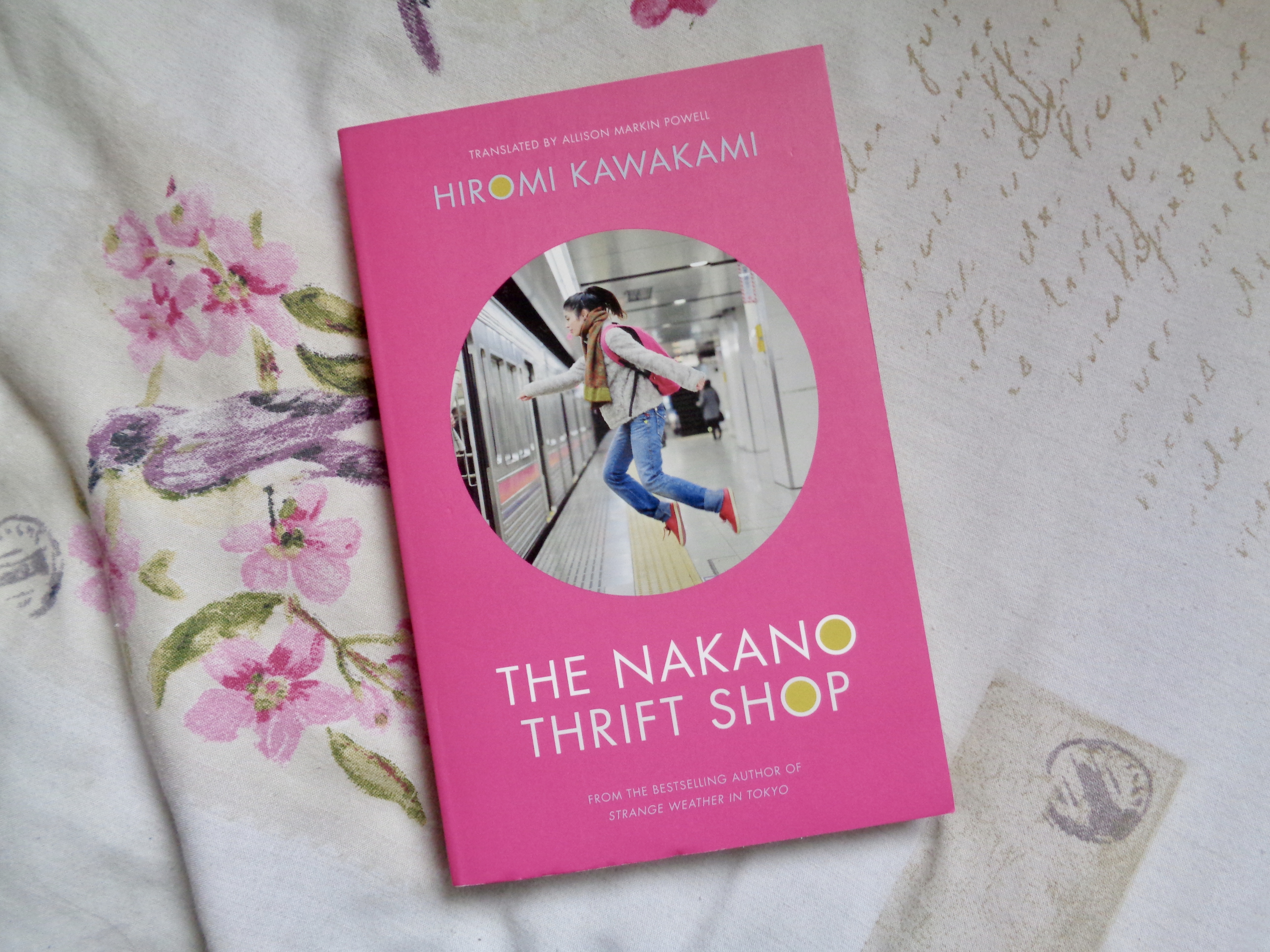 Book Recommendations: The Nakano Thrift Shop by Hiromi Kawakami, front cover.