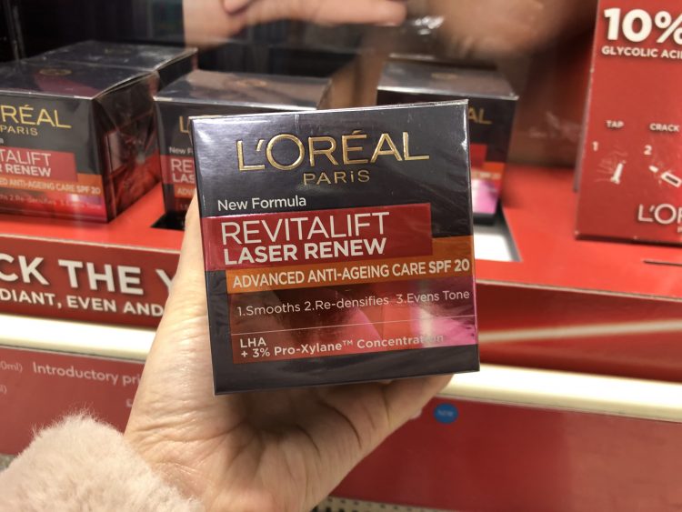 Loreal Revitalift Laser Renew Box